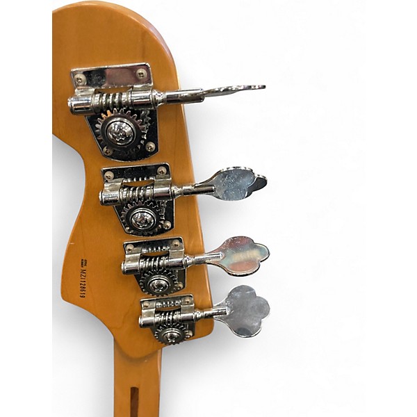 Used Fender Active Jazz Bass Black Electric Bass Guitar