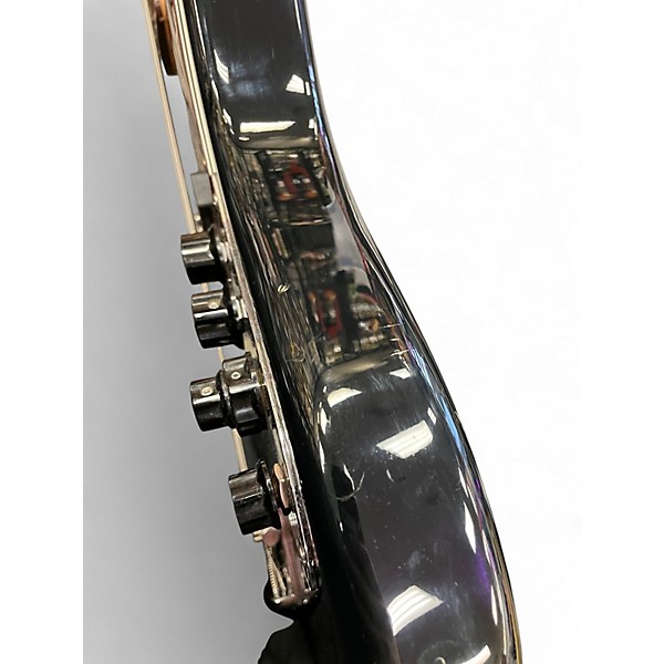 Used Fender Active Jazz Bass Black Electric Bass Guitar