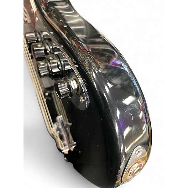 Used Fender Active Jazz Bass Black Electric Bass Guitar