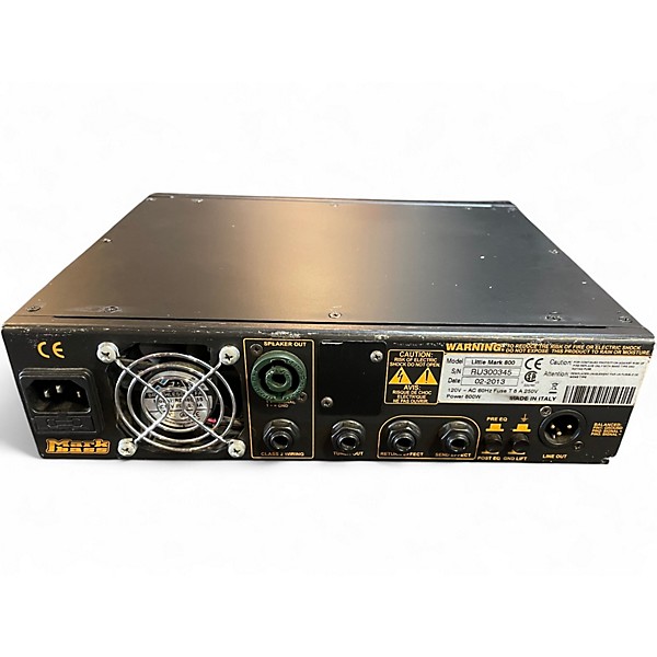 Used Markbass Little Mark 800 Bass Amp Head