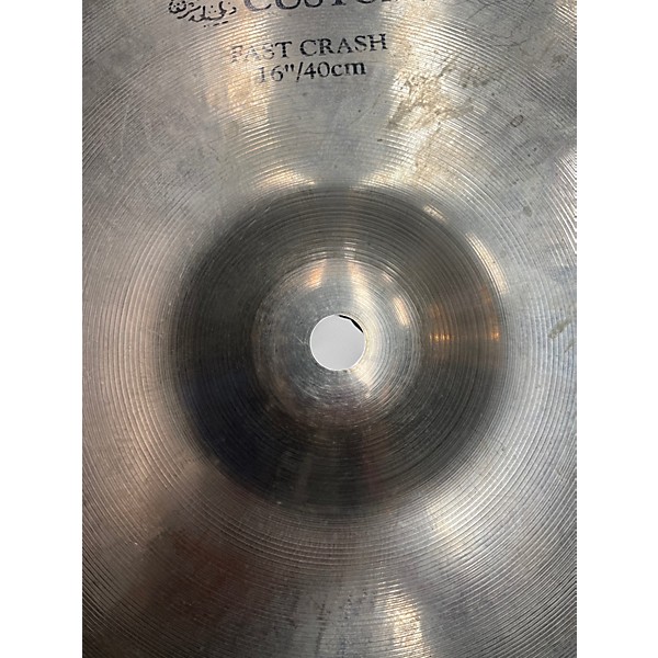 Used Zildjian 16in A Custom Fast Crash Cymbal