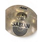 Used SABIAN 14in AAX Stage Hi Hat Pair Cymbal