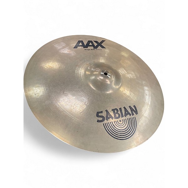 Used SABIAN 20in AAX Stage Ride Cymbal