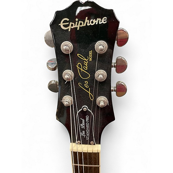 Used Epiphone Les Paul Standard Pro 2 Color Sunburst Solid Body Electric Guitar