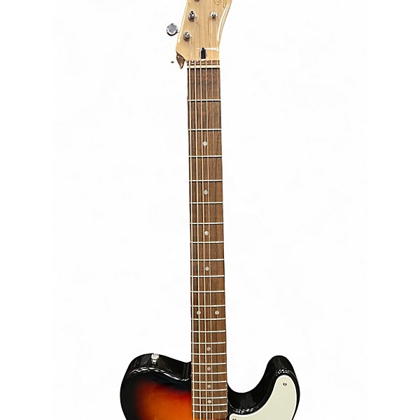 Used Squier Paranormal Baritone Cabronita Telecaster 3 Color Sunburst Solid Body Electric Guitar
