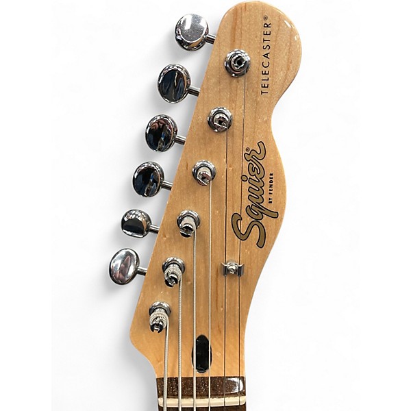 Used Squier Paranormal Baritone Cabronita Telecaster 3 Color Sunburst Solid Body Electric Guitar