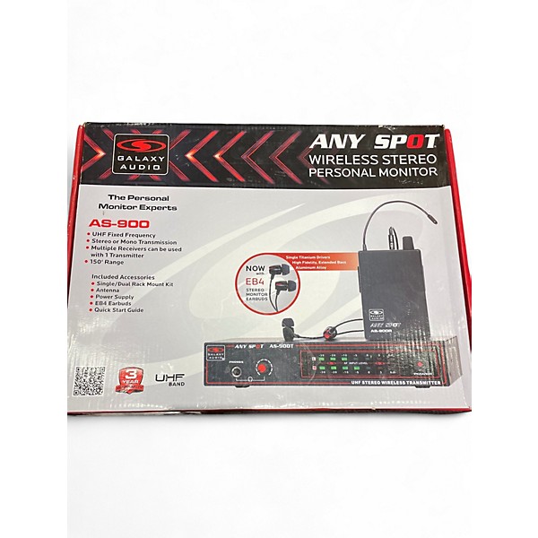 Used Galaxy Audio AS-900 In Ear Wireless System