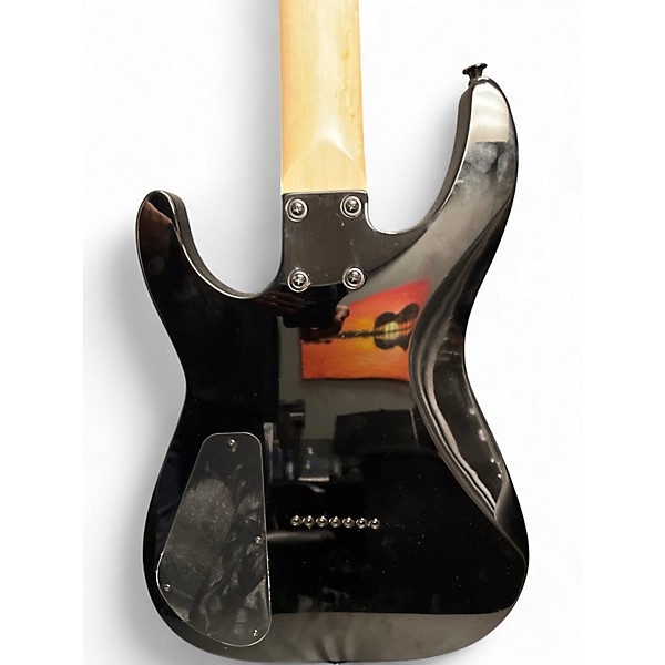 Used Jackson JS22-7 Dinky 7 String Black Solid Body Electric Guitar