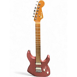 Used Charvel Pro Mod DK24 HH 2PT Metallic pink Solid Body Electric Guitar