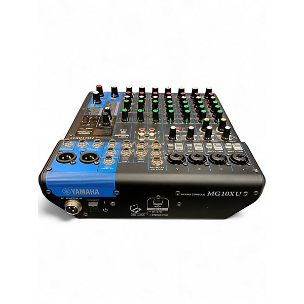Used Yamaha MG10XU 10 Channel Mixer with Effects Unpowered Mixer