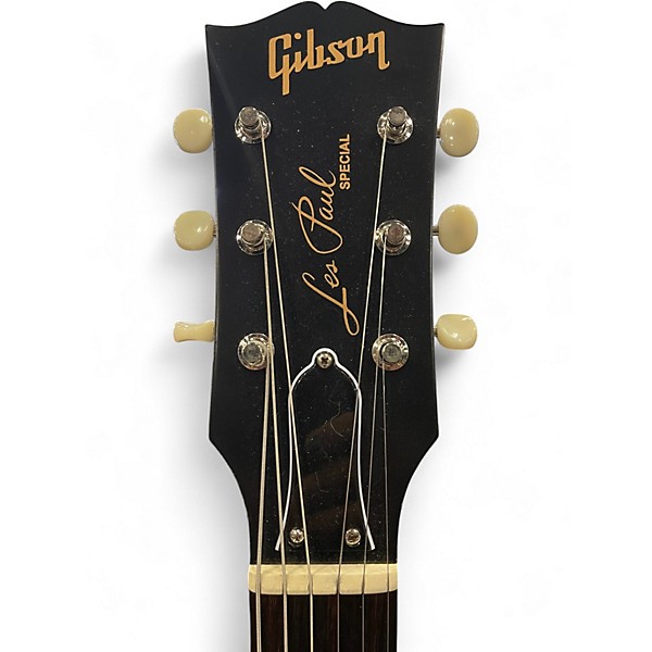 Used 2020s Gibson Les Paul Special Tribute P90 Antique White Solid Body Electric Guitar