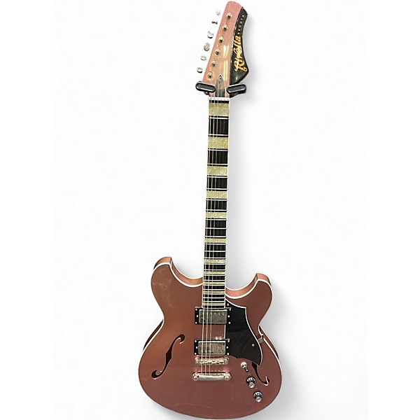 Used Rivolta Regata Burgundy Mist Hollow Body Electric Guitar