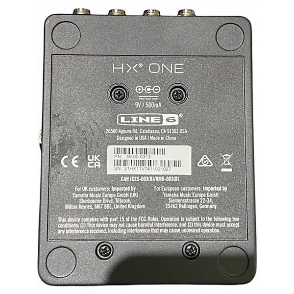 Used Line 6 HX ONE Effect Processor