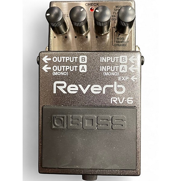 Used BOSS RV6 Digital Reverb Effect Pedal