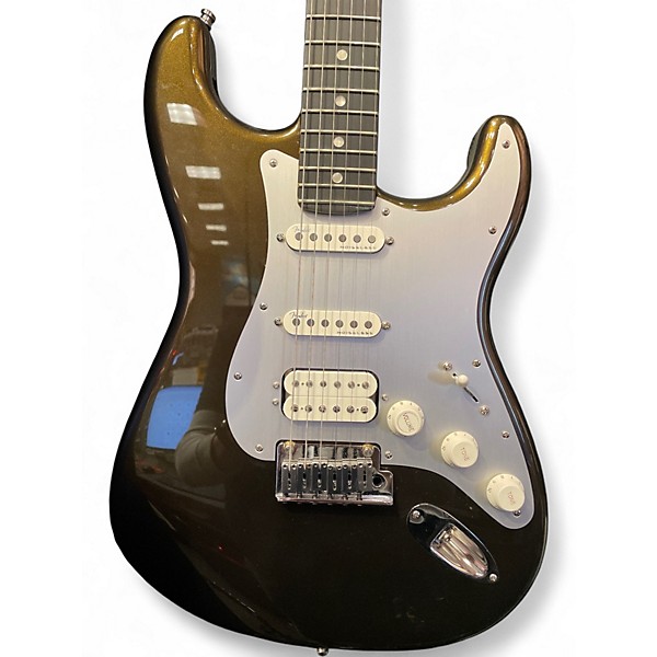 Used Fender American Ultra II Stratocaster HSS Texas Tea Solid Body Electric Guitar