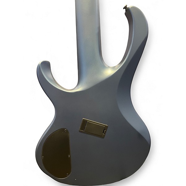 Used Ibanez BTB605MS Midnight Arctic Ocean Matte Electric Bass Guitar