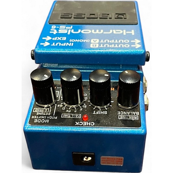 Used BOSS PS6 Harmonist Effect Pedal
