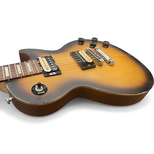 Used 2014 Gibson Les Paul Jr 120th anniversary edition Vintage Sunburst Solid Body Electric Guitar