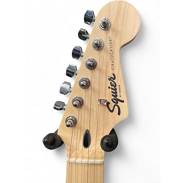 Used Squier Sonic Stratocaster Black Solid Body Electric Guitar