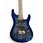 Used Ibanez AZ427P2QM TWILIGHT BLUE BURST Solid Body Electric Guitar