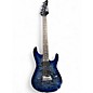 Used Ibanez AZ427P2QM TWILIGHT BLUE BURST Solid Body Electric Guitar