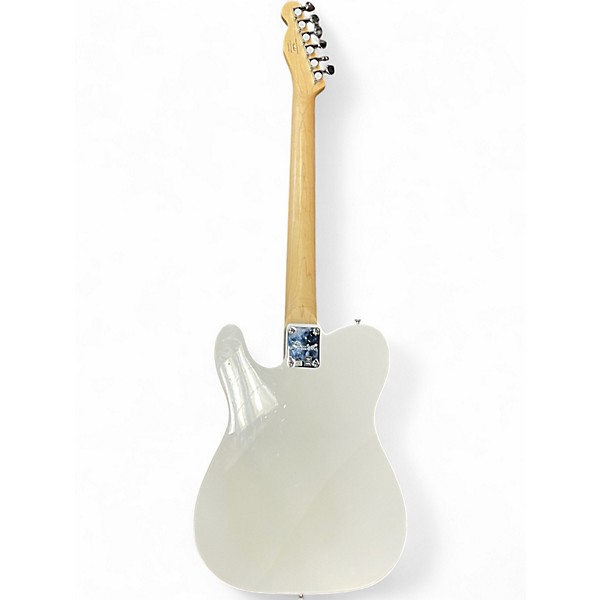 Used Squier Telecaster White Solid Body Electric Guitar