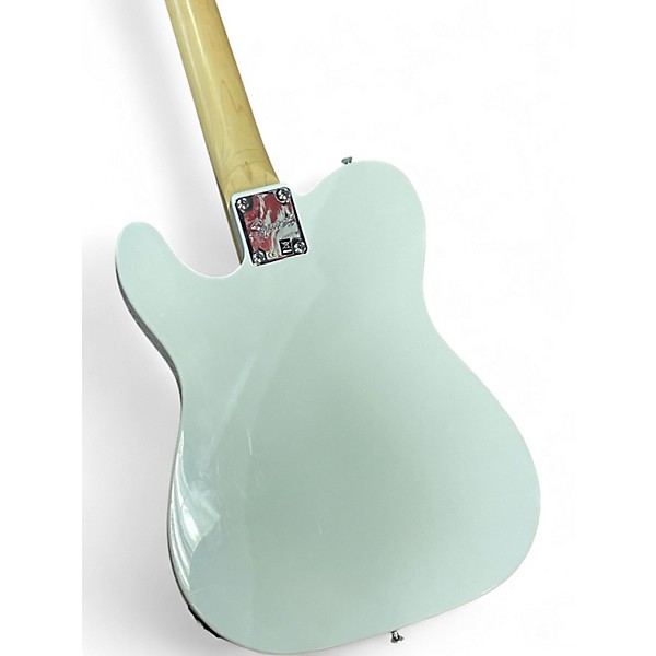 Used Squier Telecaster White Solid Body Electric Guitar