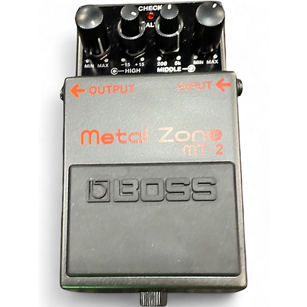 Used BOSS MT2 Metal Zone Distortion Effect Pedal
