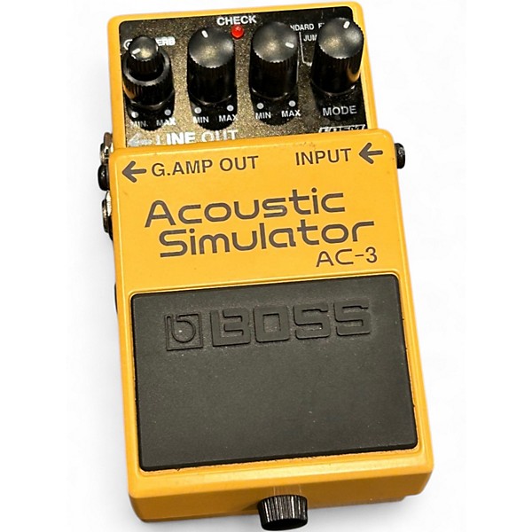 Used BOSS AC3 Acoustic Simulator Effect Pedal