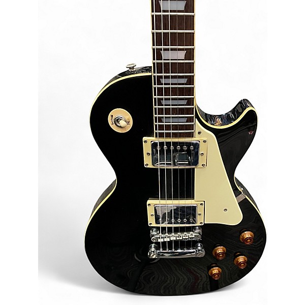 Used Epiphone Les Paul Custom Black Solid Body Electric Guitar