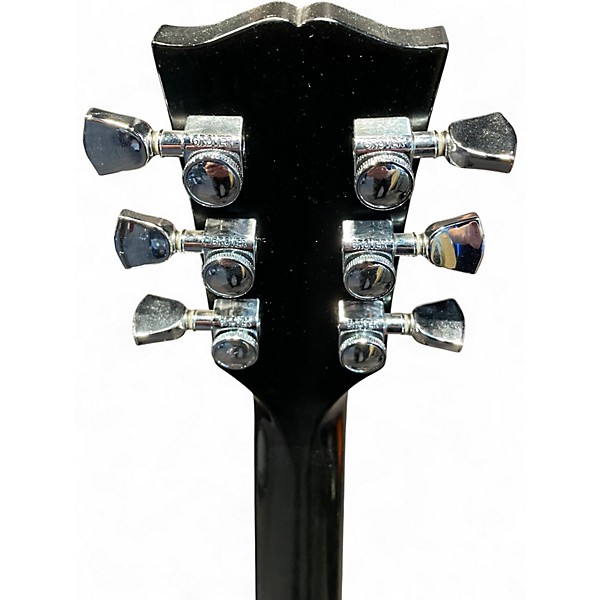 Used Gibson Les Paul Classic P90 Black Solid Body Electric Guitar