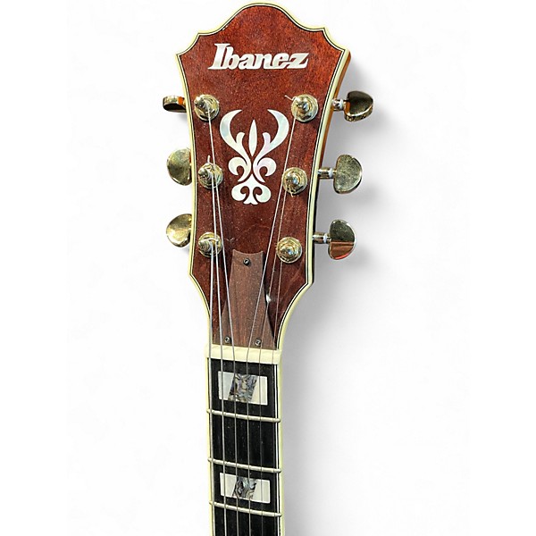 Used Ibanez AS113 3 Color Sunburst Hollow Body Electric Guitar