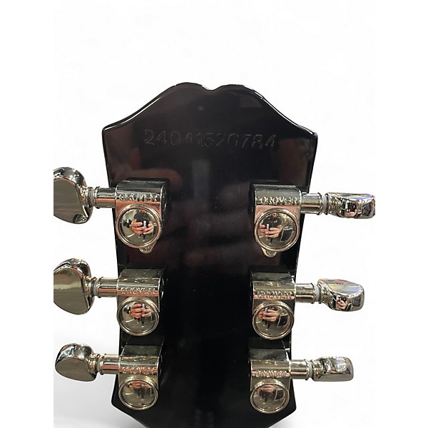 Used Epiphone Les Paul Custom Silverburst Solid Body Electric Guitar