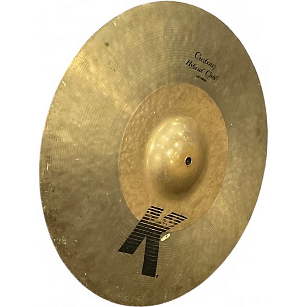 Used Zildjian 19in K Custom Hybrid Crash Cymbal