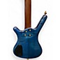 Used Warwick Corvette 4 String Proline Trans Blue                    Electric Bass Guitar