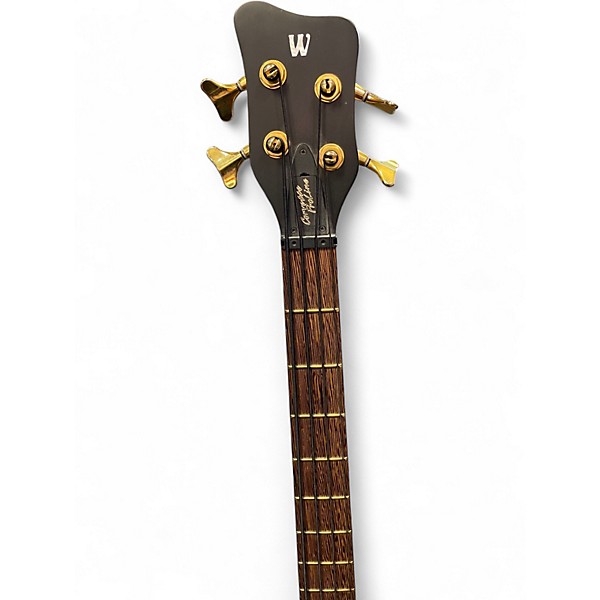 Used Warwick Corvette 4 String Proline Trans Blue                    Electric Bass Guitar