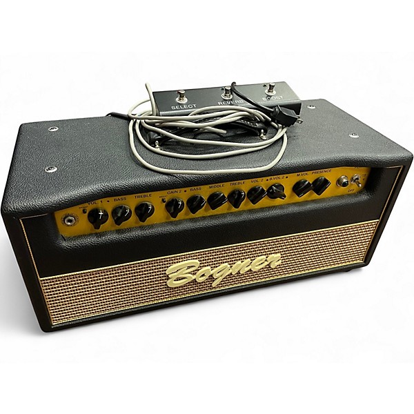 Used Bogner Shiva With Reverb EL34 80W Tube Guitar Amp Head