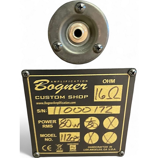 Used Bogner 112CPS 1x12 Guitar Cabinet