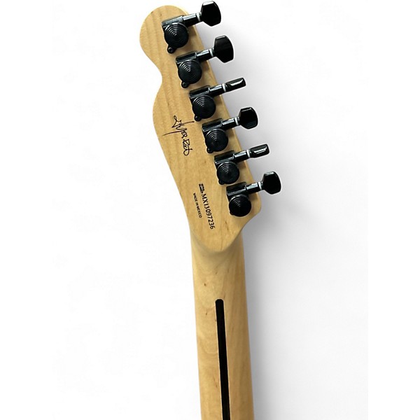 Used Fender Jim Root Signature Telecaster Black Solid Body Electric Guitar