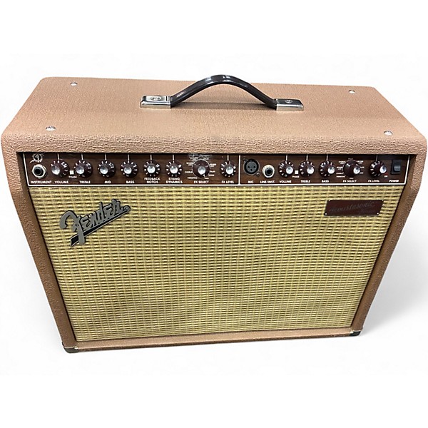Used Fender Acoustasonic Jr Dsp 80W Acoustic Guitar Combo Amp