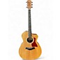 Used Taylor 214CE Natural Acoustic Electric Guitar thumbnail