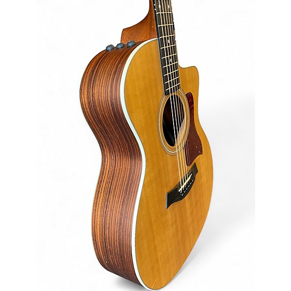 Used Taylor 214CE Natural Acoustic Electric Guitar