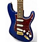 Used Fender Deluxe Players Stratocaster Blue Sapphire Solid Body Electric Guitar