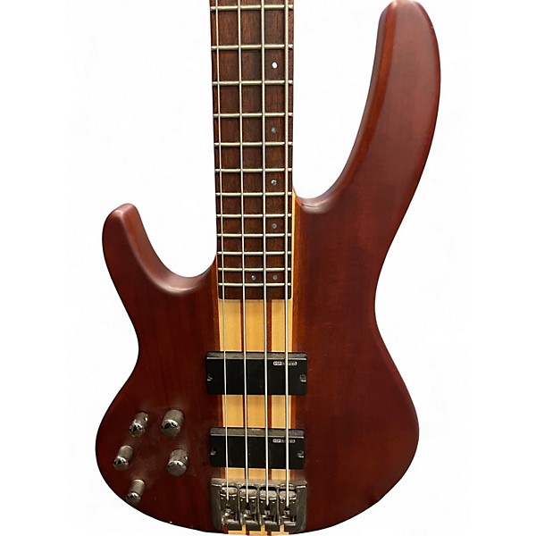 Used Ltd D-4 Walnut Electric Bass Guitar