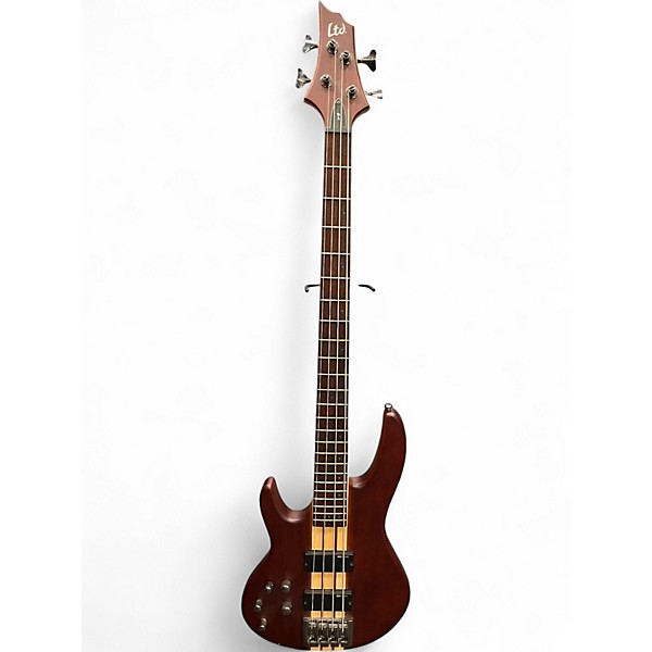 Used Ltd D-4 Walnut Electric Bass Guitar