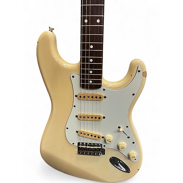 Vintage 1992 Fender ST-62 Stratocaster Olympic White Solid Body Electric Guitar