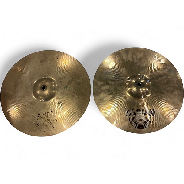 Used SABIAN 14in XS20 Hi Hat Pair Cymbal
