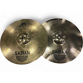 Used SABIAN 14in XS20 Medium Hi Hat Pair Cymbal