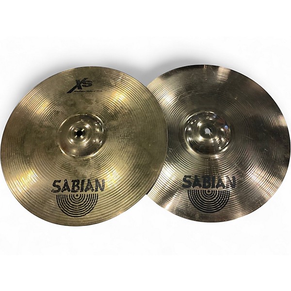Used SABIAN 14in XS20 Medium Hi Hat Pair Cymbal