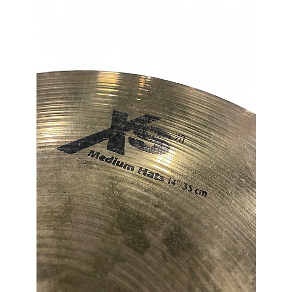 Used SABIAN 14in XS20 Medium Hi Hat Pair Cymbal
